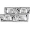 Anzo USA Crystal Headlight Set — Chevrolet C1500 (1988-1998) +32 more