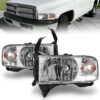 Anzo USA Crystal Headlight Set — Dodge Ram 1500 (1994) +8 more