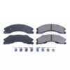 PowerStop Z17 Evolution Plus Premium Ceramic Brake Pads with Hardware (Front/Rear) — Chevrolet Express 3500 (2009–2020) +27 more