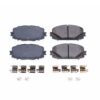 PowerStop Z17 Evolution Plus Premium Ceramic Brake Pads with Hardware (Front) — Toyota Yaris (SE) (2012–2018)