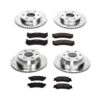 PowerStop Z23 Evolution Sport Performance 1-Click Brake Kit — Chevrolet Silverado 1500 Classic (Hybrid) (2007–2007) +44 more